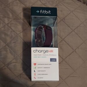 Fitbit Charge HR Large-purple band